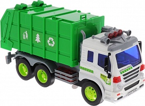 Мусоровоз, инерционный со световыми и звуковыми эффектами (Dave Toy Ltd, 33018)